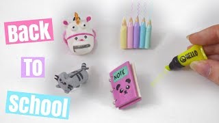 TUTO Fimo PINS Fournitures Scolaires [upl. by Ayik]