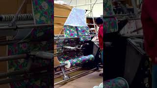 Embroidery Rolling Machine embroidery machinery shorts [upl. by Attenad611]