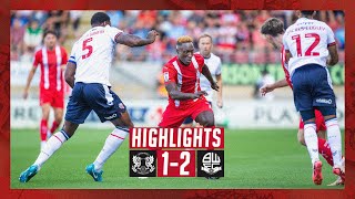 Highlights Leyton Orient 12 Bolton Wanderers [upl. by Bolt]