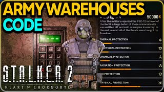 Army Warehouses Door Code PSZ12V BULAT Location Stalker 2 [upl. by Jordanna]