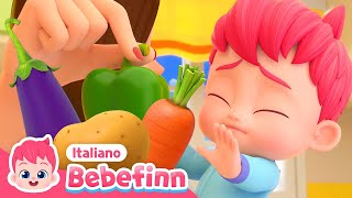 Bebefinn Non Voglio Verdure  Italiano  Canzoni per Bambini [upl. by Ehtyaf440]