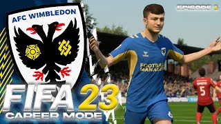 FIFA 23 WIMBLEDON RTG CAREER MODE  1 LETS AV IT [upl. by Lustig577]