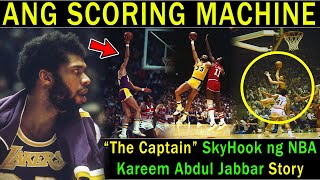 Ang SCORING MACHINE ng NBA quotThe Captainquot Skyhook  Kareem Abdul Jabbar Story [upl. by Llertnac]