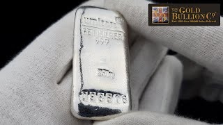 250g Umicore Cast Silver Bar I Buy Now [upl. by Gibun]