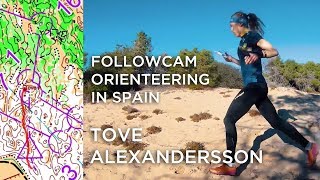 TOVE ALEXANDERSSON  ORIENTEERING IN SPAIN  GPS ORIENTEERING VIDEO [upl. by Ettelrats]