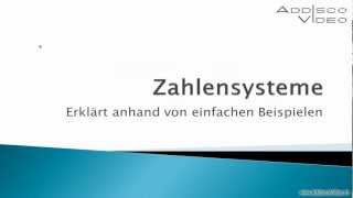 Zahlensysteme  Erklärung und Umrechung mit Beispielen Dezimal amp Hexadezimal [upl. by Nylannej]