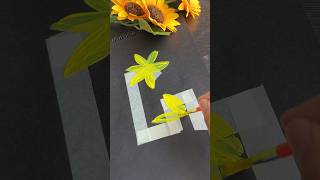 G Letter Painting 🎨 painting youtubeshorts shorts viral letterpainting artist littlesparkks [upl. by Sewole]