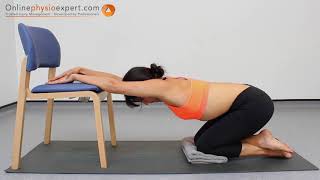 How To Perform A Childs Pose Exercise amp Upper Spine Extension  Level 3 [upl. by Stauffer830]