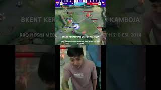 Bkent kerasukan caster kamboja bkentreaction eslmlbb rrqhoshi fnaticonicph fyp esl [upl. by Kristofor]