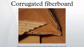 Corrugated fiberboard [upl. by Spancake]