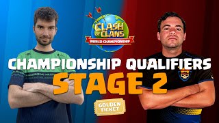 World Championship Qualifiers Stage 2  Clash of Clans [upl. by Cumings]