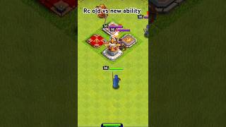 Royal champion  old vs new ability clashofclans coc [upl. by Olds]