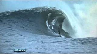 40ft wave confirms Irelands status as surfers paradise [upl. by Roderich849]