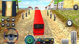 Uphill Offroad Bus Driving Simulator 2021  Android GamePlay 4 [upl. by Ssidnak]