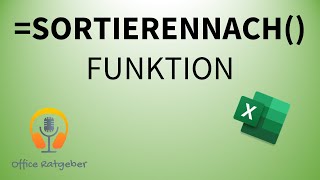 Excel Sortierennach Funktion [upl. by Vharat827]