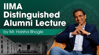 Harsha Bhogle’s Distinguished Alumni Lecture at IIMAhmedabad [upl. by Enneirdna]