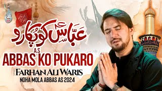 Abbas Ko Pukaro  Nohay 2024  Alam  Farhan Ali Waris  Mola Abbas Noha [upl. by Nuri]