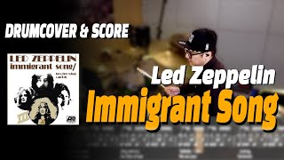 Immigrant song Thor Ragnarok OST  Led Zeppelin  DRUMCOVER amp SCORE  드럼커버 amp 드럼악보 [upl. by Giliana794]