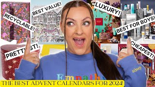 MY TOP 10 ADVENT CALENDARS 2024  All The Details You NEED [upl. by Irrok899]