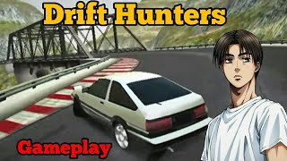 Drift Hunters ae86 Gameplay [upl. by Artap935]