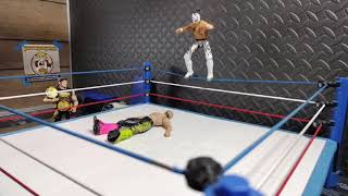 Double Jump Moonsault AEW Stopmotion [upl. by Ladnyc]