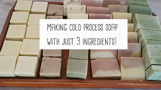 Making Soap with Only 3 Ingredients [upl. by Vittoria]