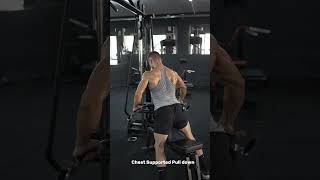 CHEST SUPPORTED PULL DOWN [upl. by Reyaht]