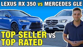 2023 Lexus RX 350 vs 2022 MercedesBenz GLE  Can the Redesigned RX Beat the Luxurious GLE [upl. by Bodnar]