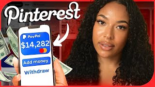 How I Made 14282 With Pinterest Affiliate Marketing FULL TUTORIAL [upl. by Acinemod]