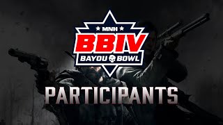 Bayou Bowl IV  Hunt Showdown Participants [upl. by Llevron]