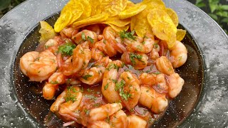 Ceviche de camarón Colombiano [upl. by Oscar443]