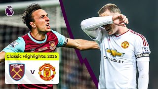 West Ham say goodbye to the Boleyn Ground with 32 win vs Manchester United  Highlights [upl. by Lotus]