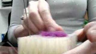 How to Needle Felting Needle Felted Heart [upl. by Higley]