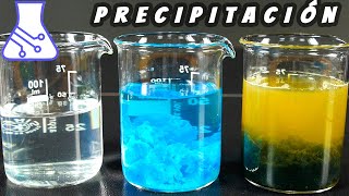 Reacciones de Precipitación Experimento de Química [upl. by Simpson]