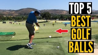 Top 5 Best GOLF BALLS [upl. by Hayes]