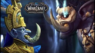 Battle of Dazaralor  Heroic King Rastakhan Boss Voice Sound Cinematic Live Servers [upl. by Sumaes]