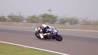 Motorcycle Flybys on BIC  Yamaha R1 Aprilia RSV4 RF Triumph Daytona 675R amp More [upl. by Imena]