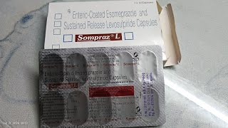 Capsules Sompraz L use in hindi  Sompraz 40 by 75 mg use [upl. by Oys]