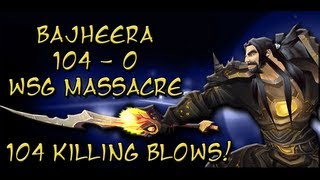 Bajheera  1040 WSG Massacre  Level 85 Arms Warrior PvP [upl. by Delainey]