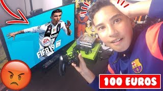 ILS ONT VOLÉ MA CARTE BLEU POUR ACHETER FIFA 19 À 100 EUROS   CA TOURNE MAL 😡 [upl. by Nyahs]