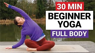 30 Min Beginner Yoga  Gentle Full Body Yoga Flow [upl. by Aseram134]