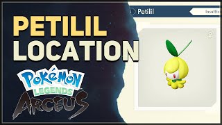 Petilil Location Pokemon Legends Arceus [upl. by Jayne]