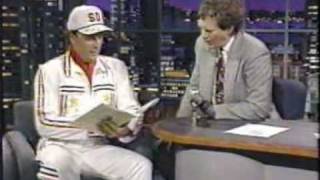 Super Dave Osborne on Letterman 32290 [upl. by Nylessej]