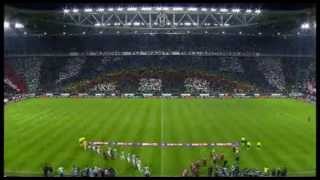 JuventusMilan coreografia arcobaleno amoiltalento [upl. by Anderea]