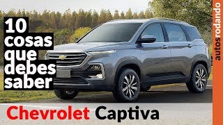 CHEVROLET CAPTIVA Turbo 2020 ►10 COSAS QUE DEBES SABER 🔥 [upl. by Khalin]