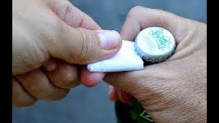 5 Ways to Open a Bottle Without A Bottle Opener [upl. by Veljkov]