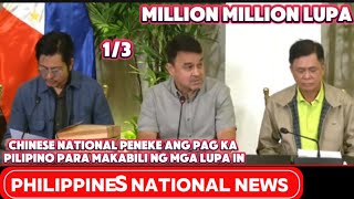 Mga Chinese na nameke ng citizenship bumili ng mga lupa na million ang halaga13quadcommfypシ゚viral [upl. by Jorie]