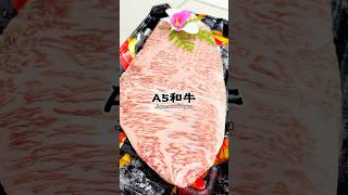 Japanese A5 Wagyu beef [upl. by Chandless]