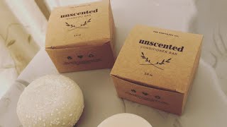 Shampoo amp Conditioner Bar Review  Earthling Co amp Kitsch [upl. by Acihsay]