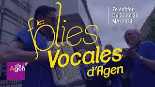 Bande annonce Édition 2024  Festival Les Folies Vocales dAgen [upl. by Enamrahc]